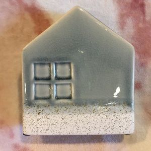 Ceramic House Glazed Vase by Scott Living NWOT